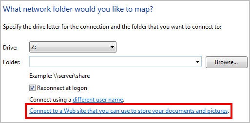 Map FTP  Drive -  2